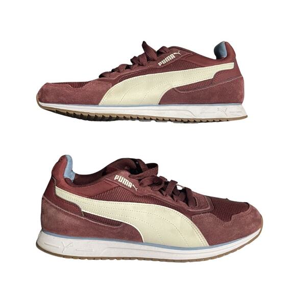 Puma Other - Puma Softstride ST Miler Sneakers Size 11 Suede Mesh Comfort Shoes Retro Chic